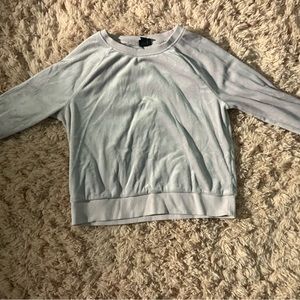 Girls Pirple soft and fuzzy sweatshirt